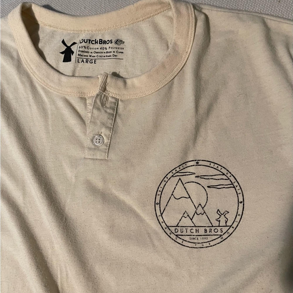 Mens dutch bros tshirt